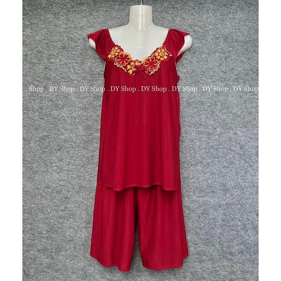 [Có size 45-75kg] Bộ lửng thun lạnh tay cánh tiên