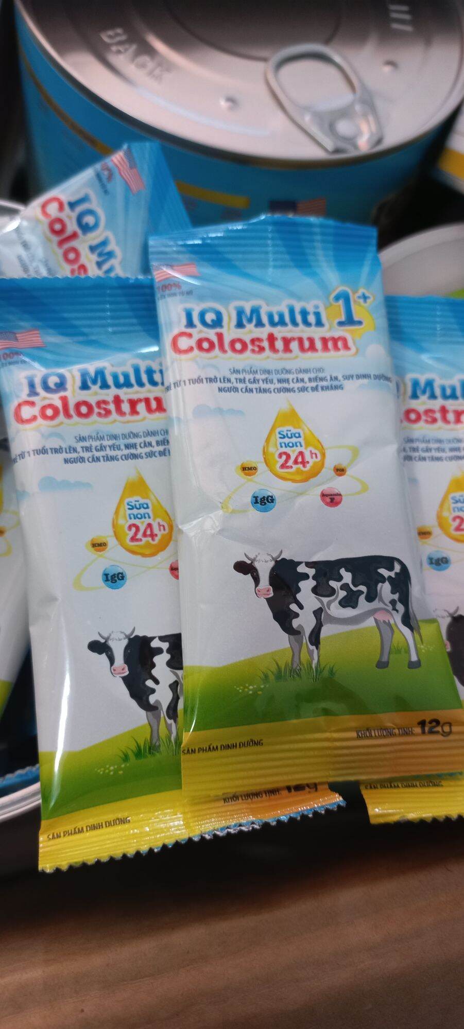 Sữa bột 60 gói 1 h hộp hêt date cho thú cưng