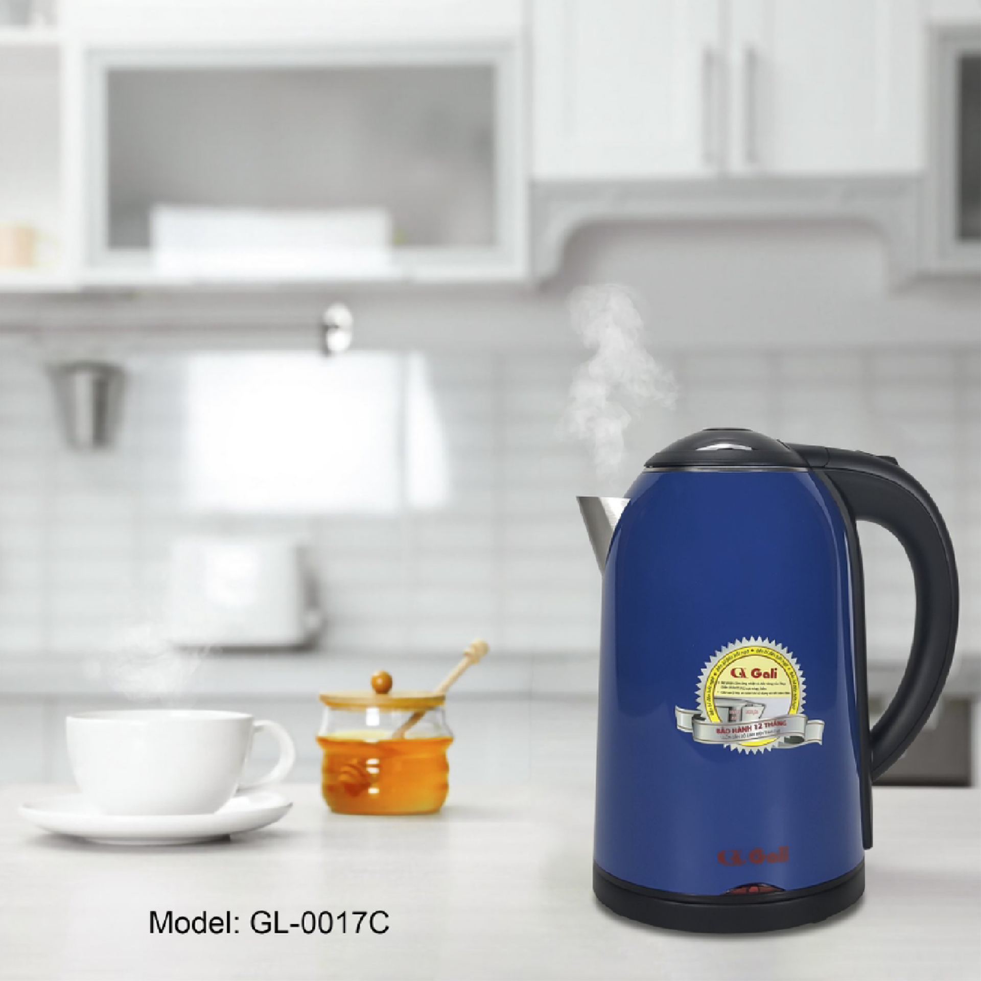 Ấm siêu tốc Gali GL-0017C 1800W 1.7L