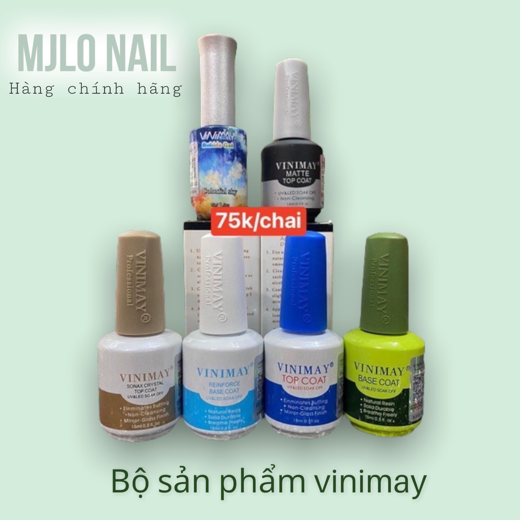 Cứng móng, top loang, kiềm dầu vinimay