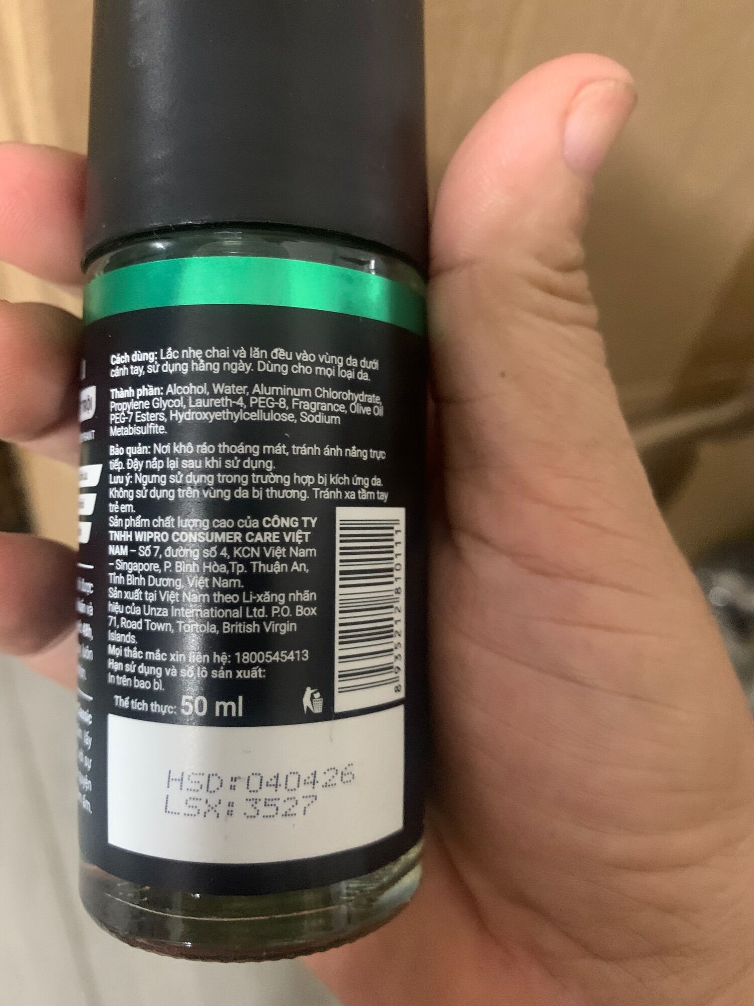 Lăn ROMANO 50ml (CLASSIC hoặc ATTITUDE / FORCE)
