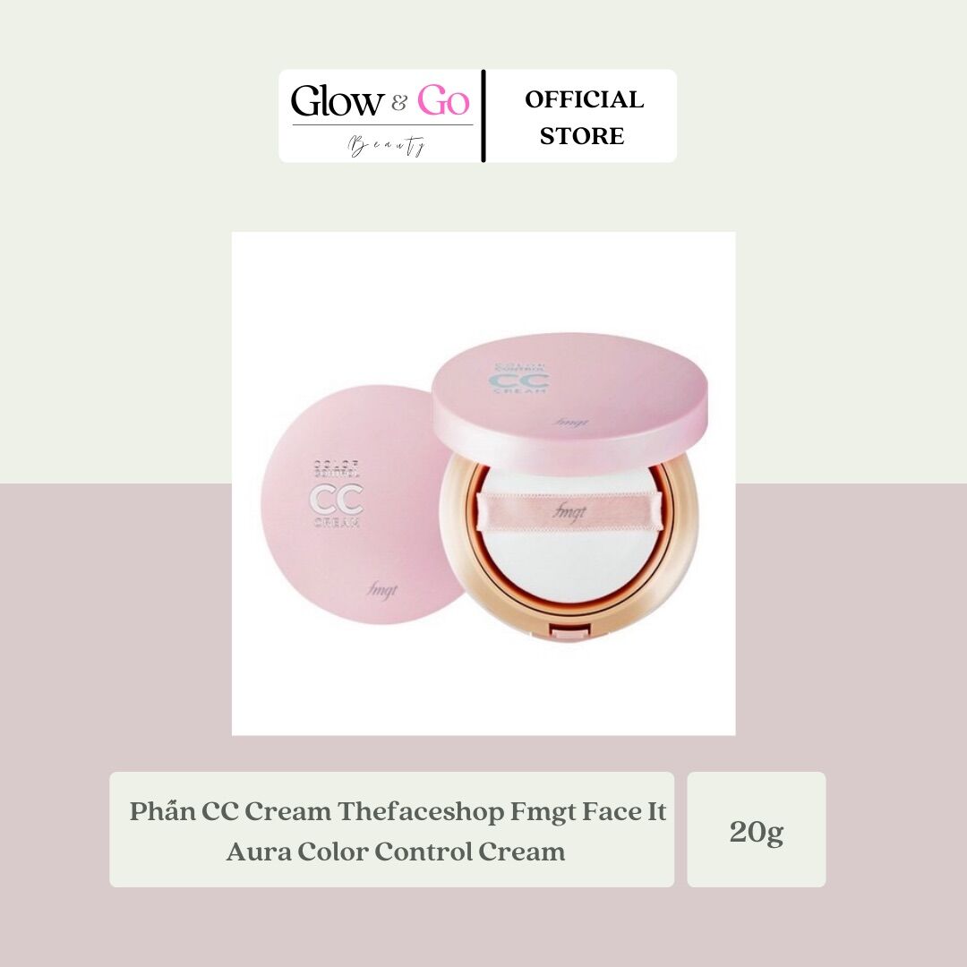PHẤN NƯỚC Che Khuyến Điểm, Kiềm Dầu, Ngăn Ngừa Mụn CC CREAM FACE IT AURA COLOR CONTROL CREAM (100% Korea)