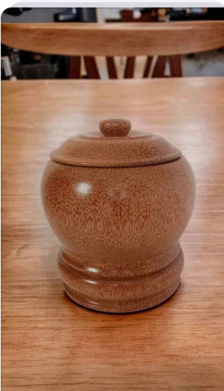 bình ủ giữ ấm bình trà làm từ gỗ dừa