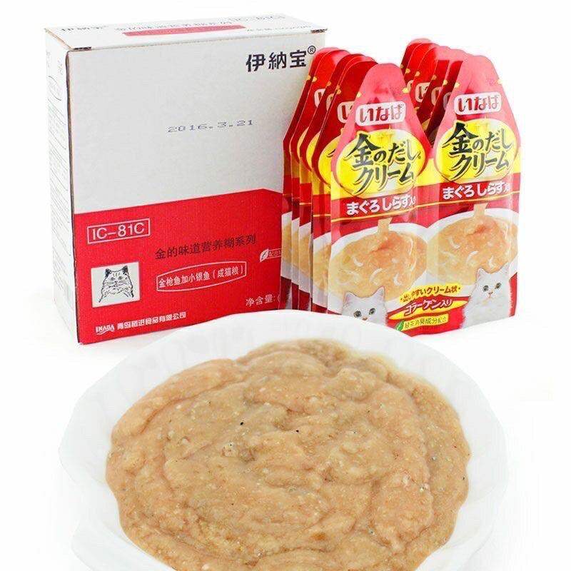 24 gói Súp dinh dưỡng Inaba gói 30g dạng cream