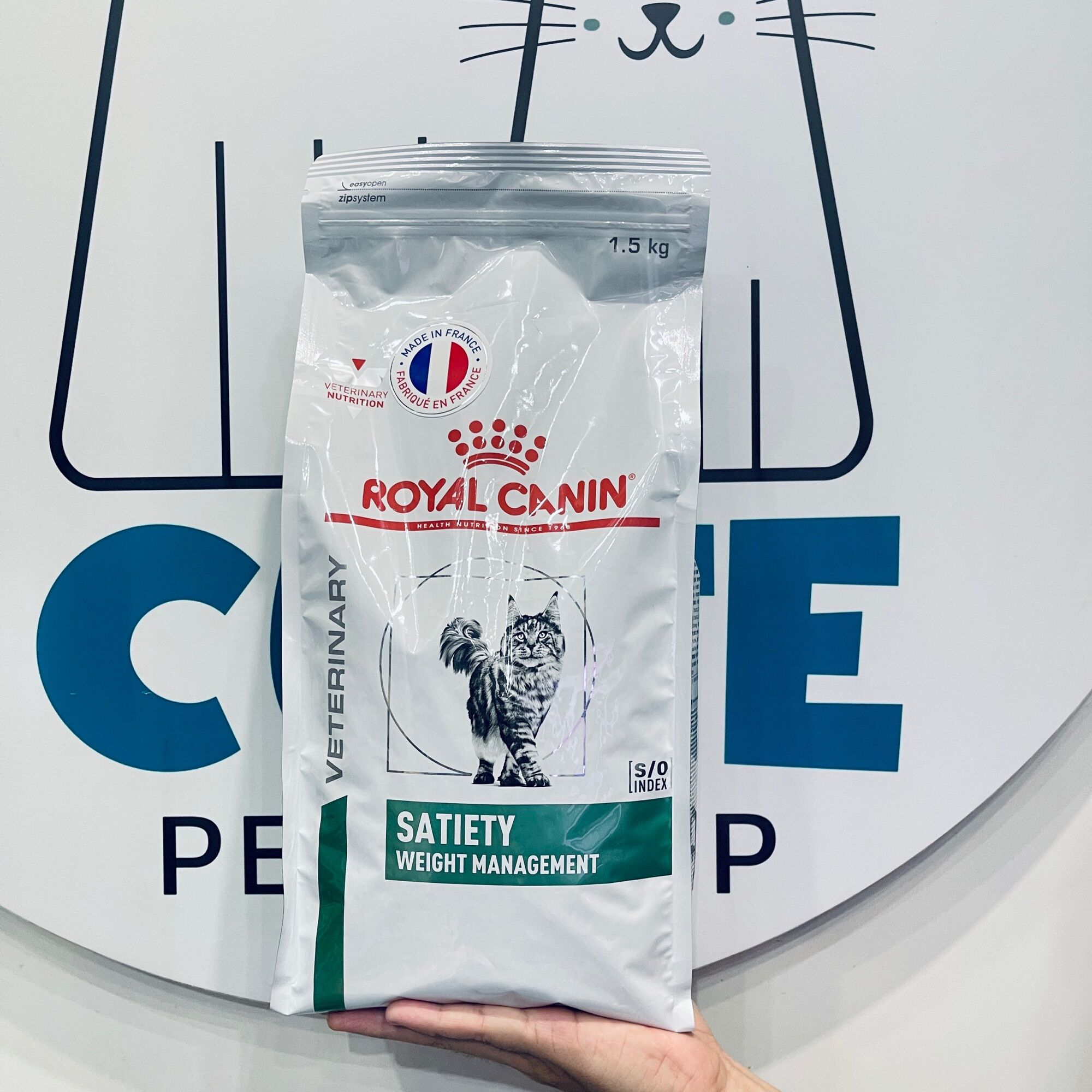 Royal canin satiety cat gói 1.5kg - kiểm soát cân nặng cho mèo thừa cân & béo phì