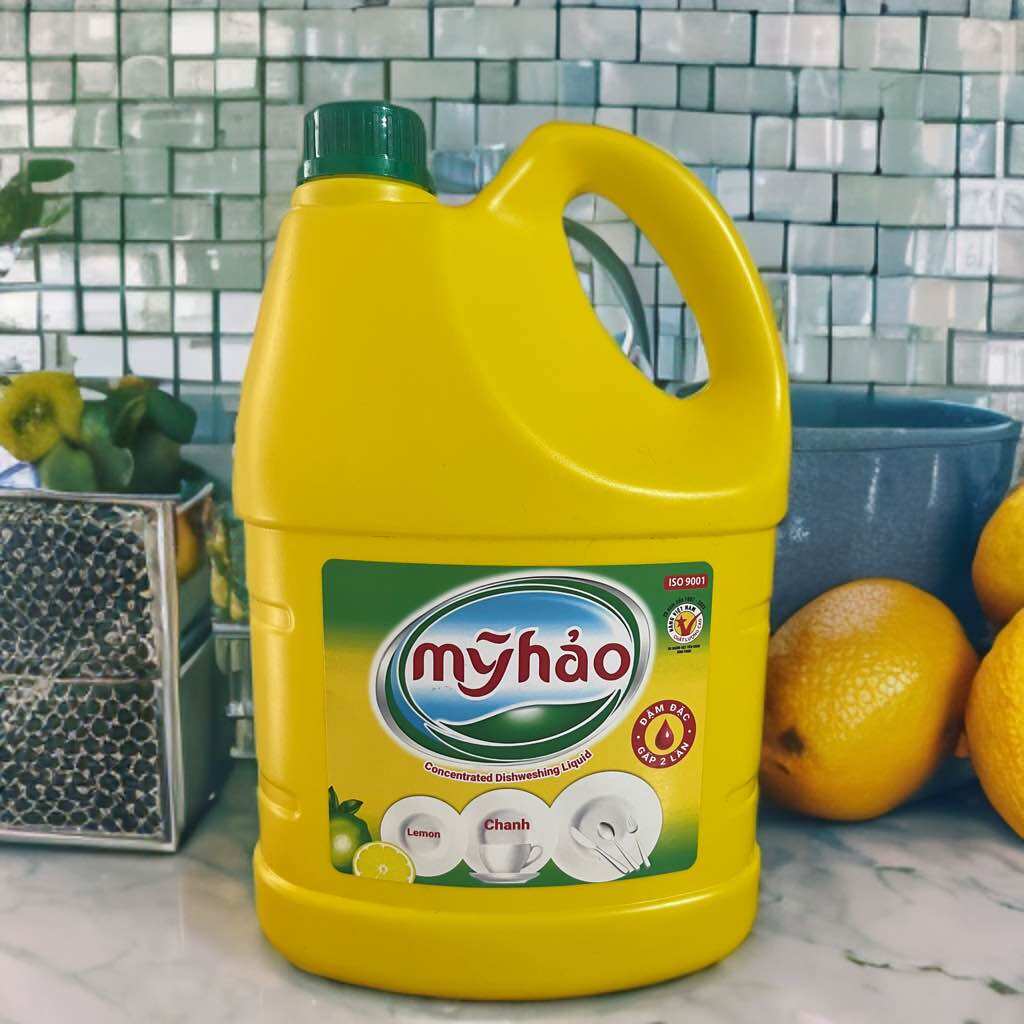 Nước Rửa Chén “ Mỹ Hảo “ Hương Chanh can 3500ml