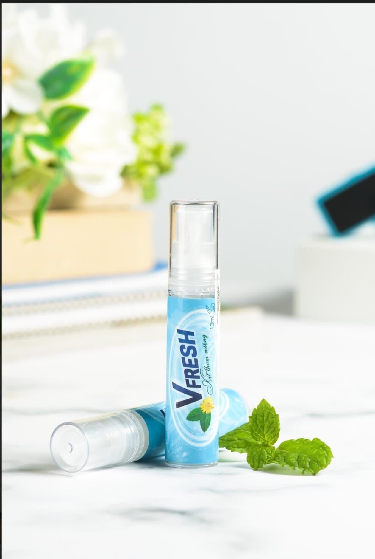 [ Chính Hãng] Vfresh Xịt Thơm Miệng
