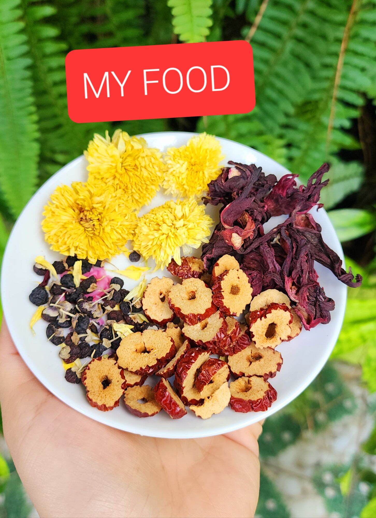 1 HỘP 10 gói trà dưỡng nhan an thần trẻ hóa da