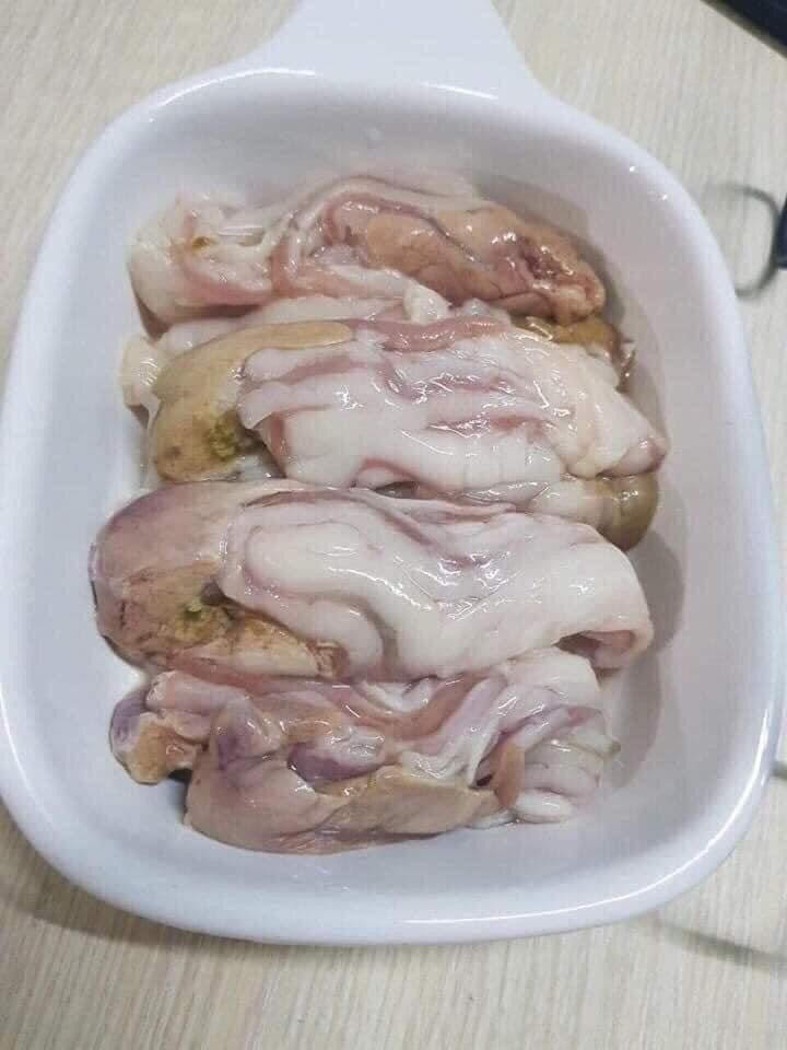 Ruột cá lóc làm sạch đóng hộp 500g