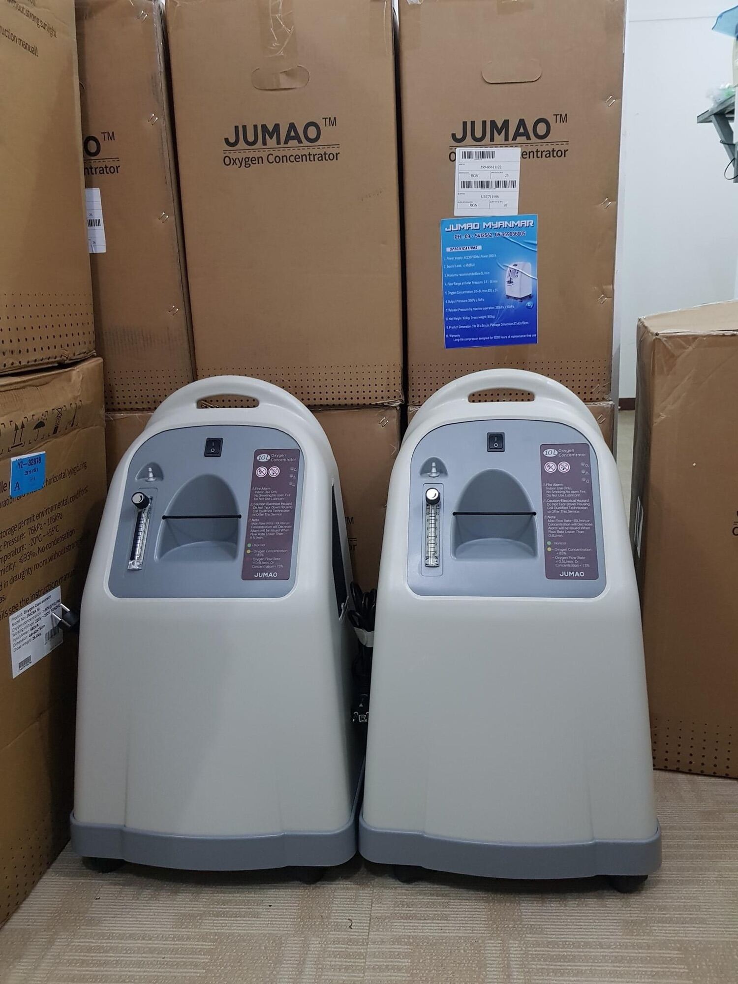 Máy tạo oxy y tế JUMAO 10 lít model JMC9A - Bảo hành 12 tháng