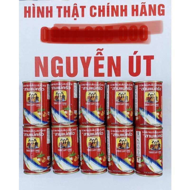 Cá nục sốt cà 3 cô gái 155g x lốc 10 hộp