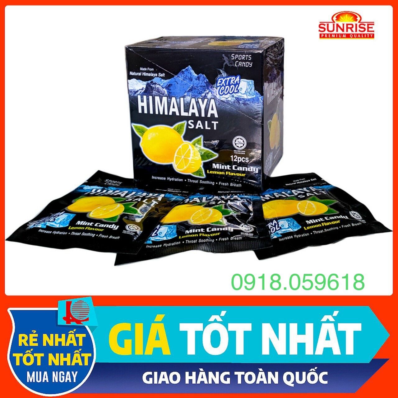Kẹo himalaya nk malaysia vị chanh muối. date 2025