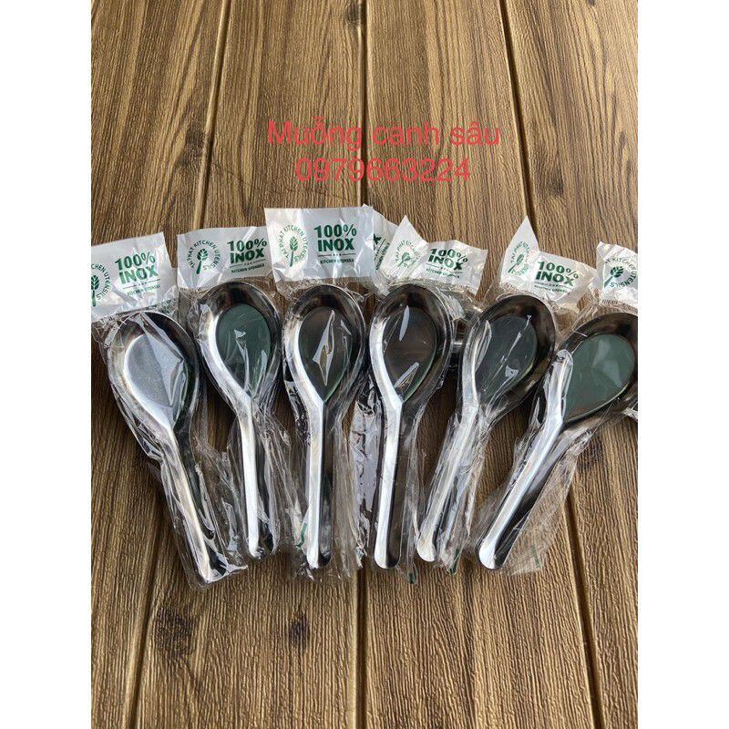 10 muỗng canh inox, muỗng súp