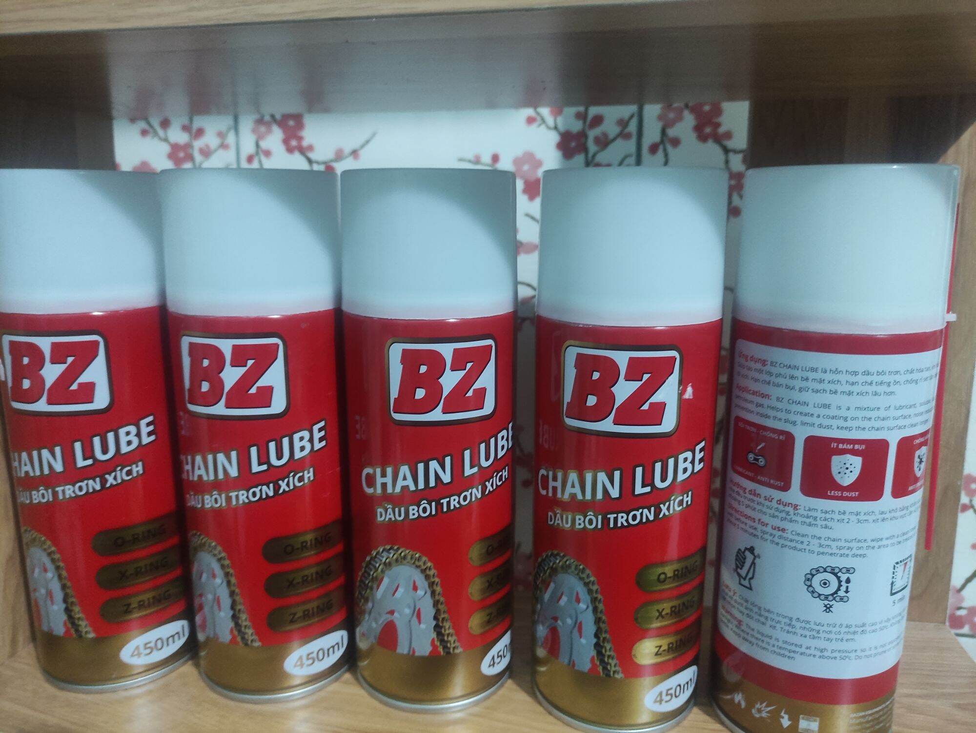 Xịt dưỡng sên bz 400ml.