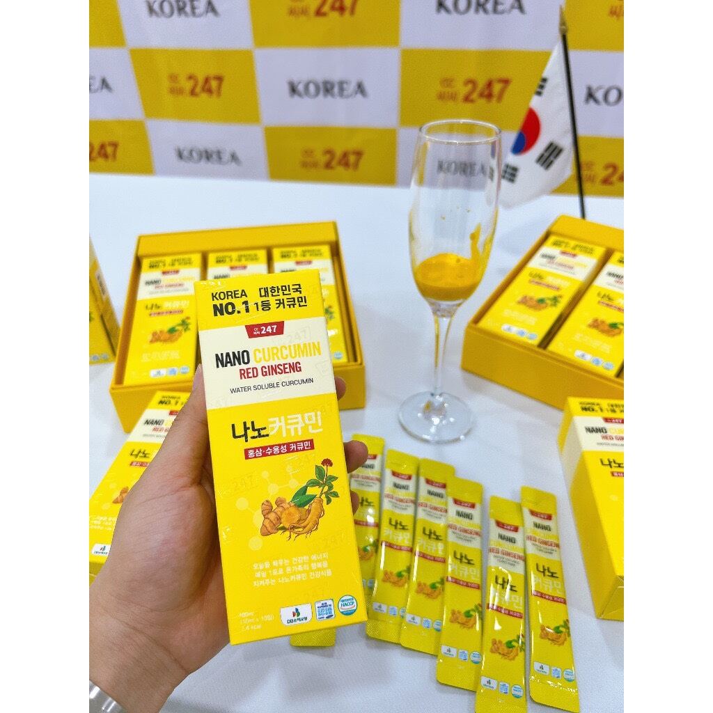 [Chính Hãng]Thạch Nghệ Saffron Vị Chuối 247 Nano Japan