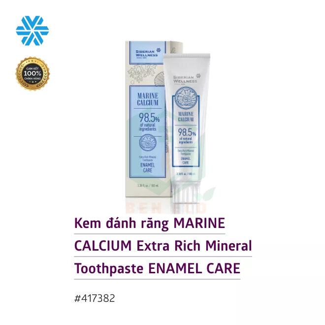 Kem đánh răng MARINE CALCIUM Extra Rich Mineral Toothpaste ENAMEL CARE