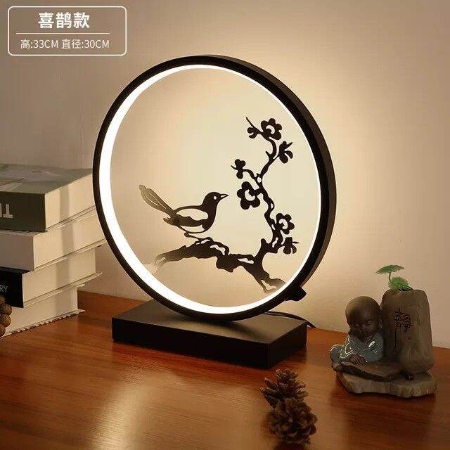 Đèn bàn tròn, đèn trang trí, đèn phòng ngủ