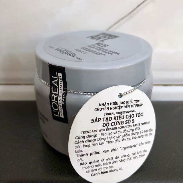 [HCM]SÁP ĐỊNH HÌNH SIÊU CỨNG TECHNI ART LOREAL WEB 75g