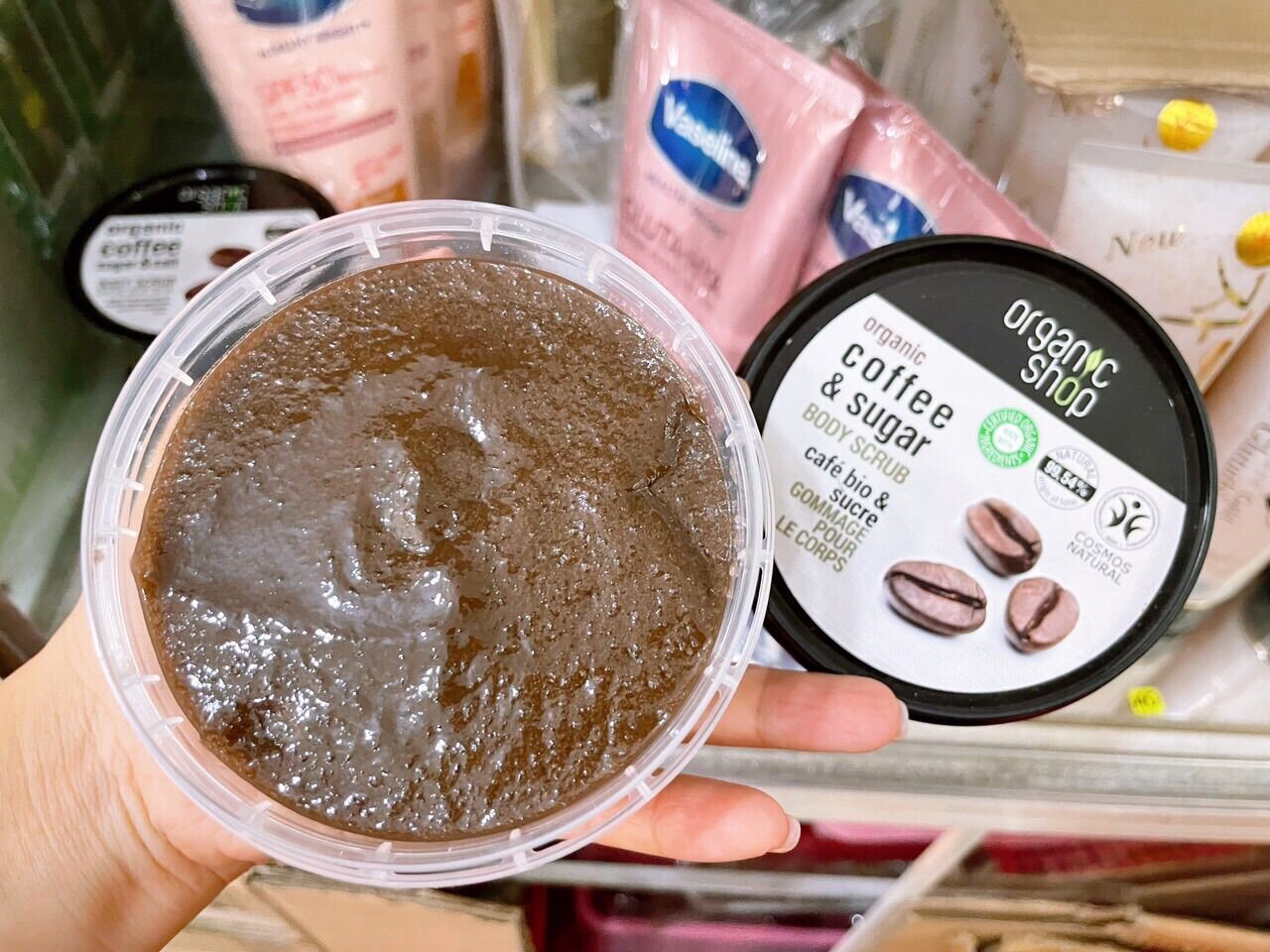 TẨY TẾ BÀO CHẾT CÀ PHÊ OGANIC NGA TOÀN THÂN