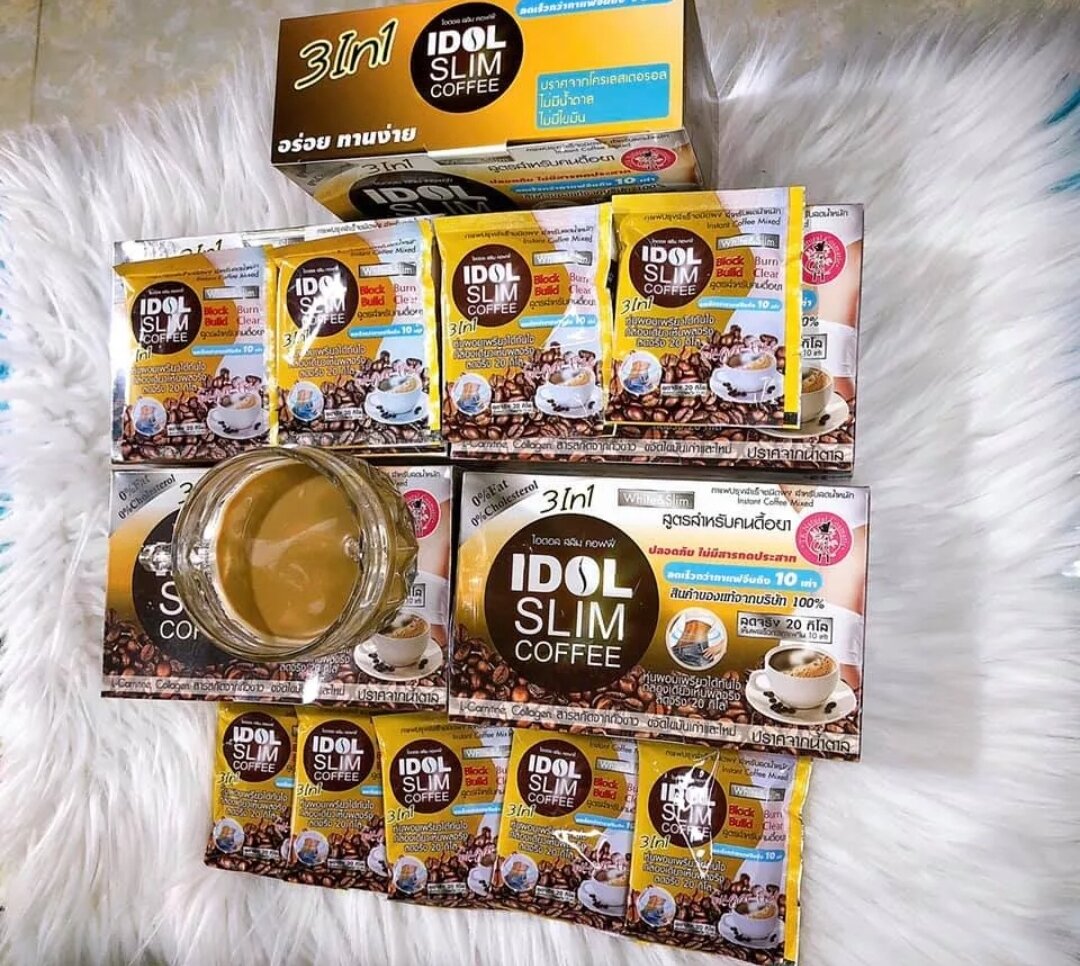 Giảm Cân cafe idol hộp 10 gói (giảm mạnh)