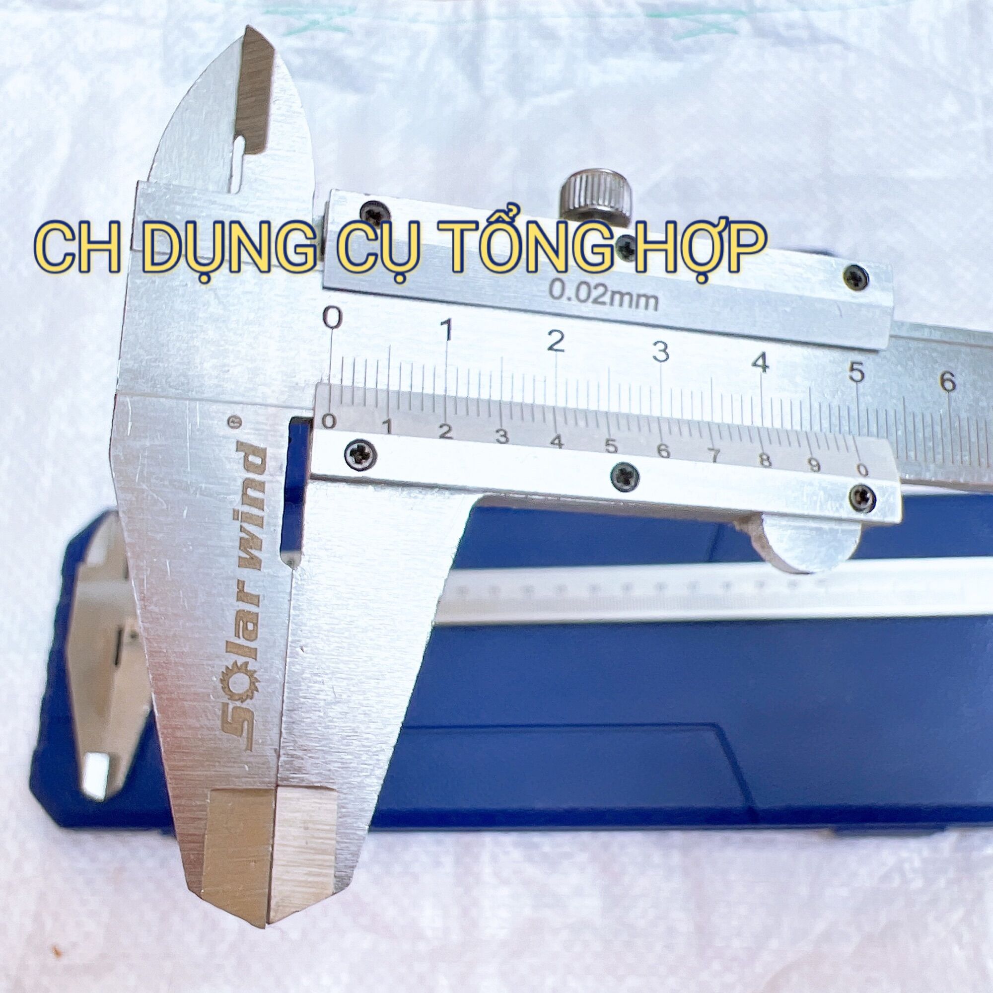 Thước cặp cơ 0.02mm 150mm/200mm/300mm Đài Loan SolarWind (Thước kẹp cơ)