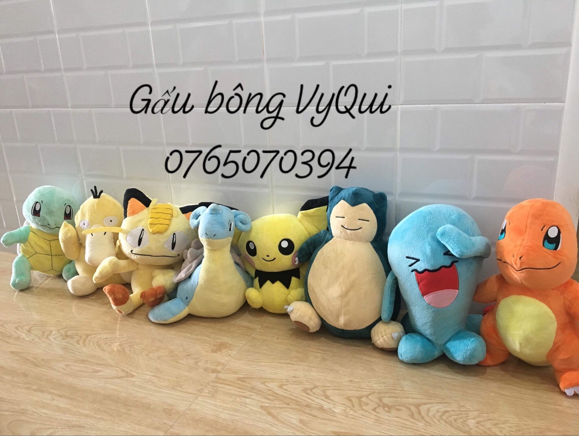 [HCM]Gấu bông pokemon mèo Meowth