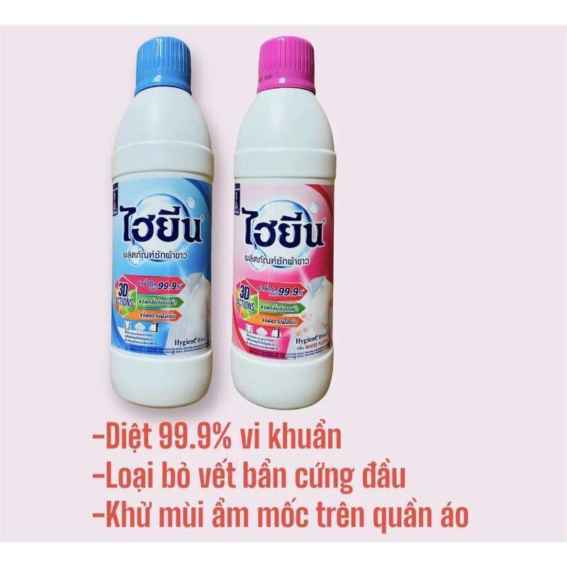 [Hàng Thái Chuẩn] Nước Tẩy Quần Áo Thái Lan 250ML