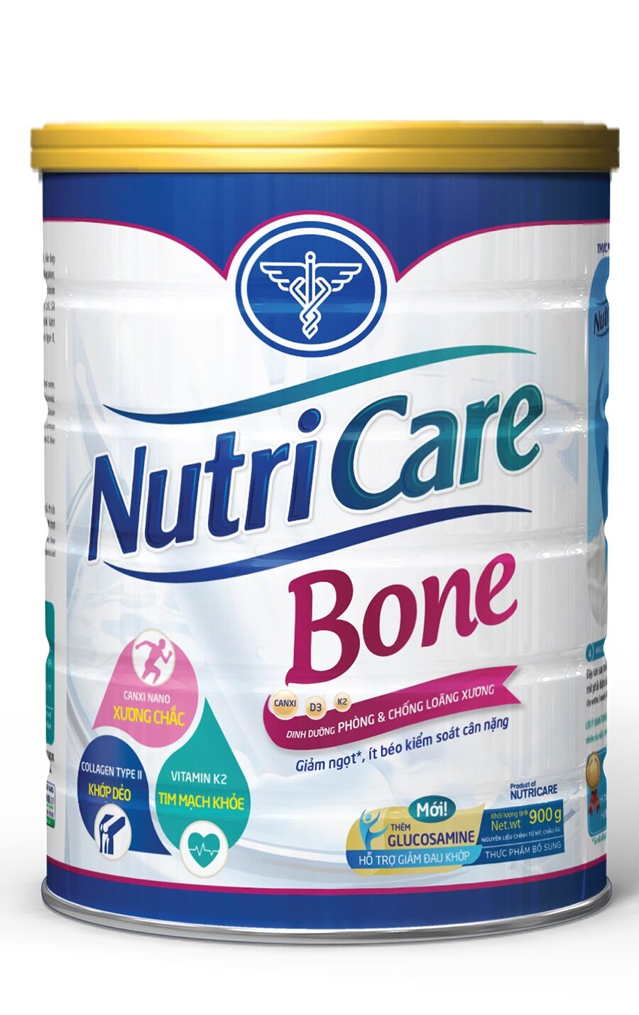 Sữa bột Nutricare Bone lon 900g