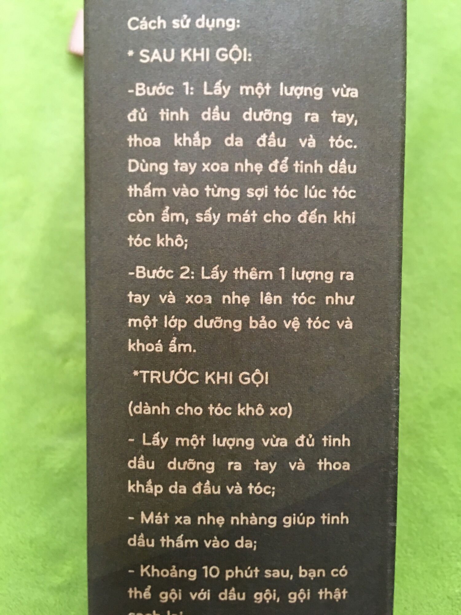 Serum dưỡng tóc Cô Ba Chà 100ml siêu mượt
