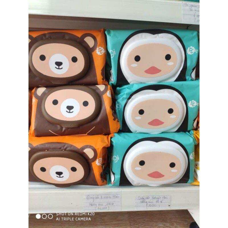 Khăn giấy ướt Agi không mùi 100 tờ nhiều hình, sản phẩm đa dạng về, chất lượng tốt, cam kết hàng nhận được giống với mô tả