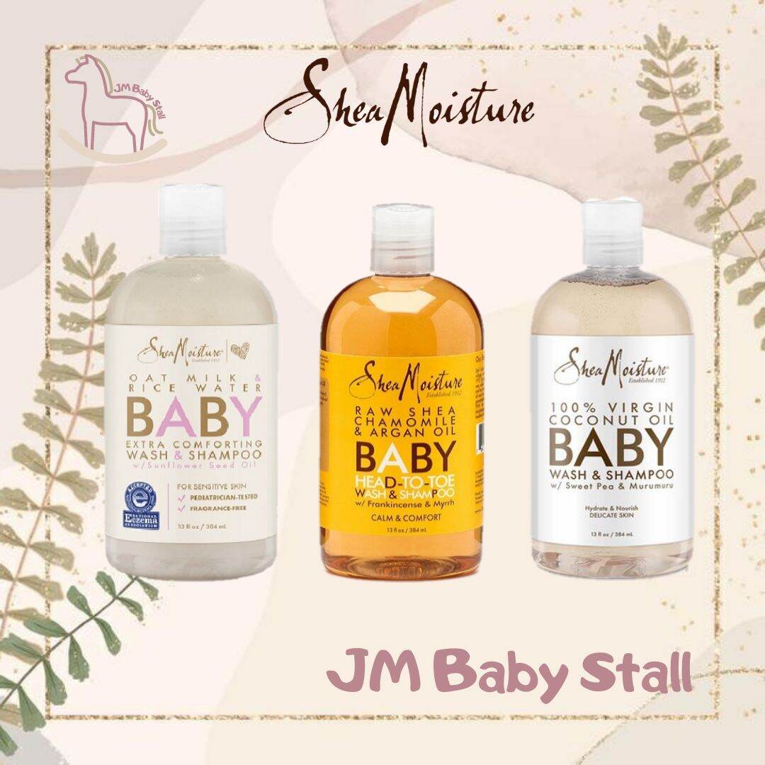 Sữa tắm gội toàn thân cho bé Shea Moisture Baby 3 mùi bill US thumbnail