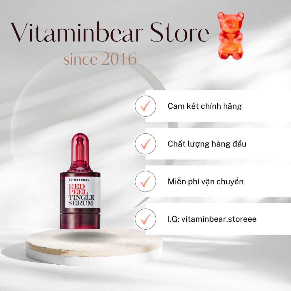 Red Peel sinh học Tingle Serum