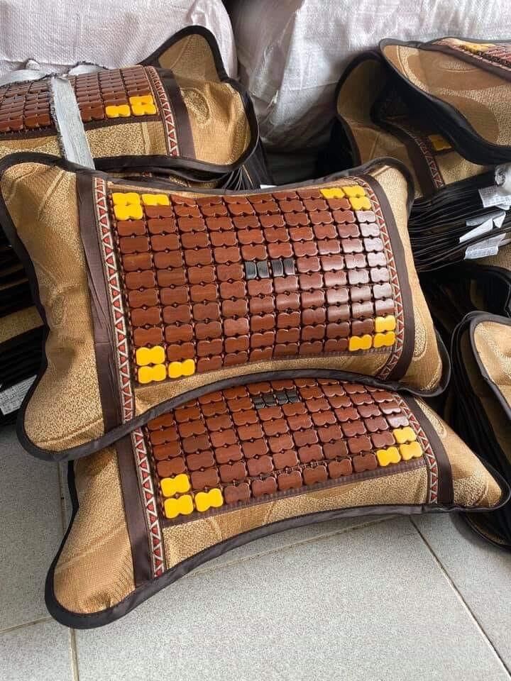 gối trúc mây