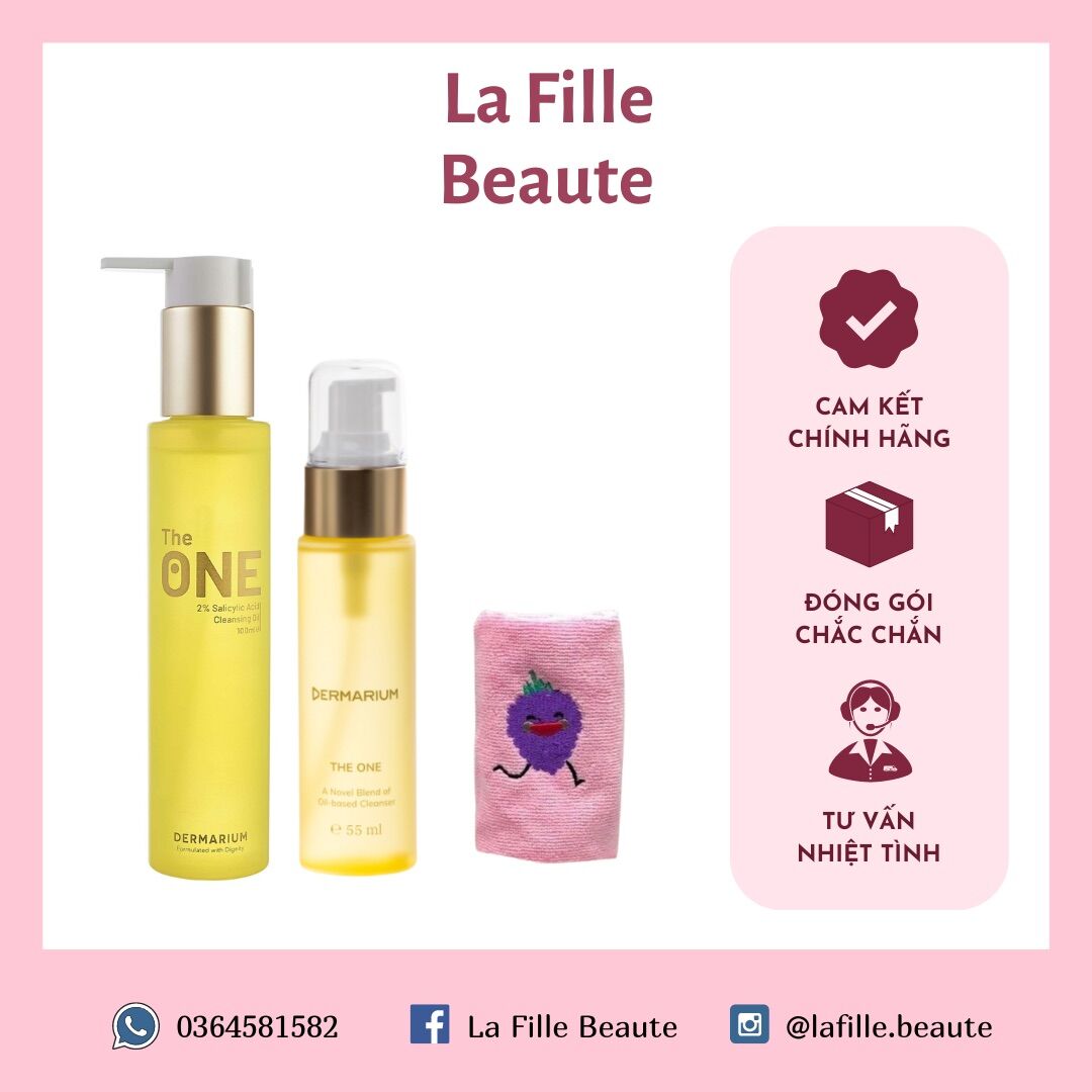 Dầu tẩy trang Dermarium The One chứa 2% BHA