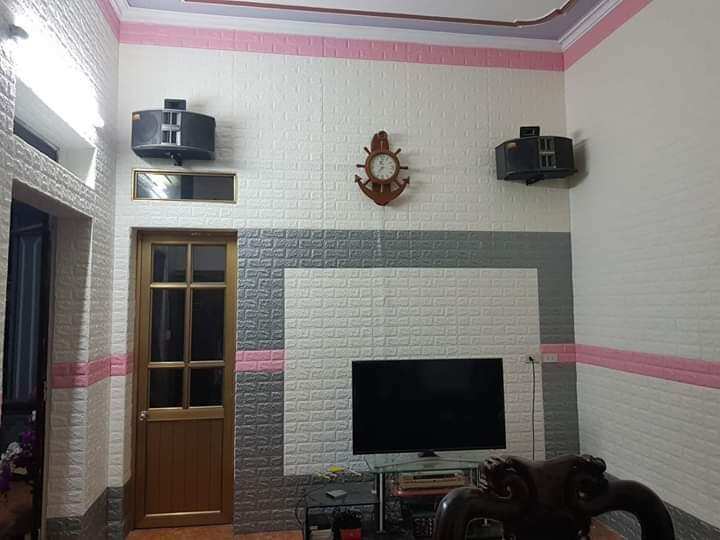 xốp dán tường giả gạch (kích thước 70*77)