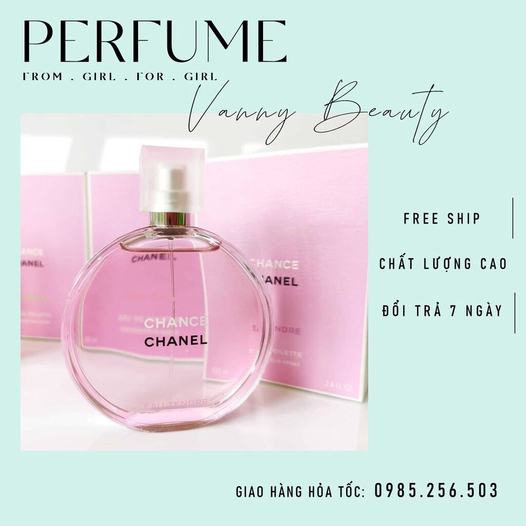 Nước hoa chanel chance eau Tendre nữ