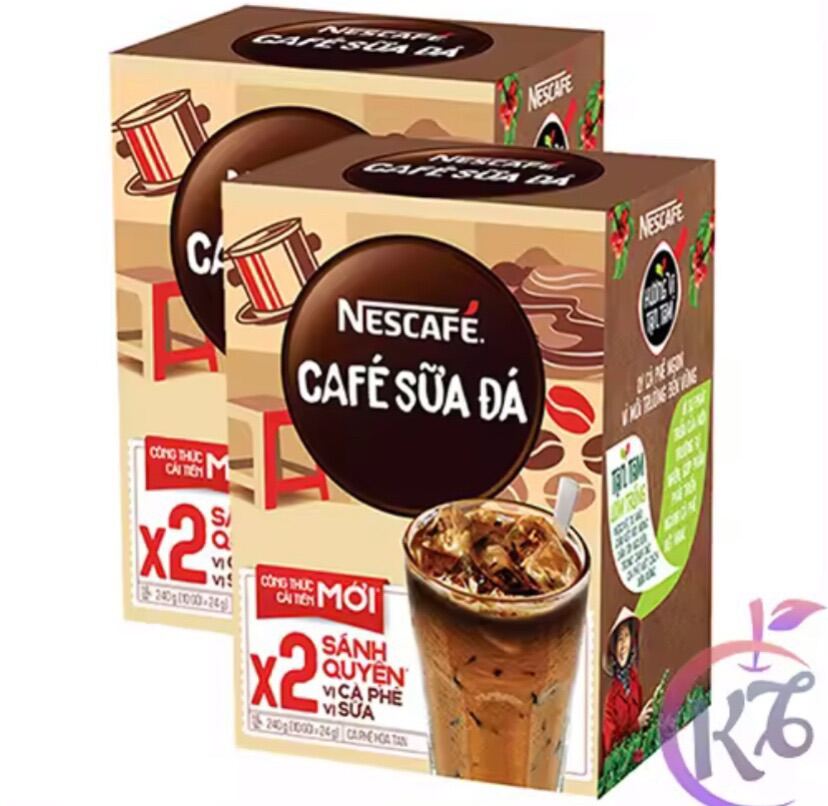 Hộp 10 gói Nescafe Việt - Cà Phê Sữa Đá 20g