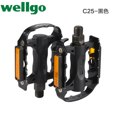 Xe đạp địa hình wellgo chính hãng, vòng bi, bàn đạp, xe đạp địa hình, bàn đạp hợp kim nhôm hoàn toàn, chân đế xe đạp.