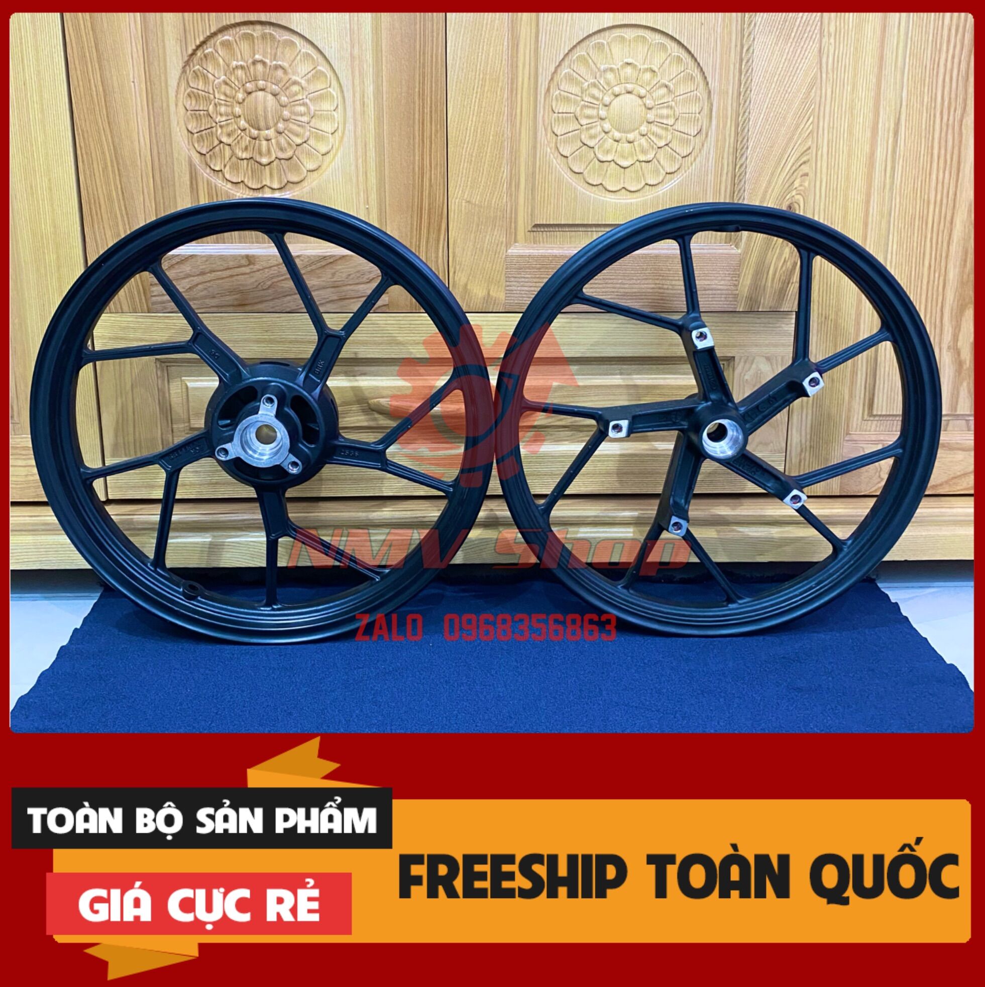 Mâm Raider Fi / Satria Fi chính hãng
