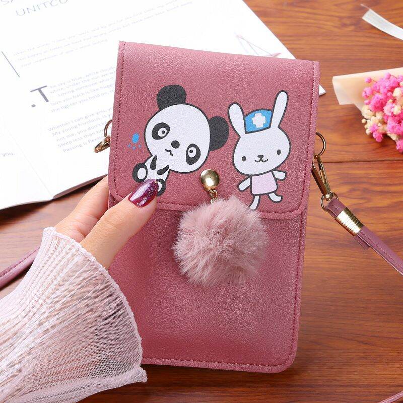 Túi đeo chéo hình gấu xinh xắn