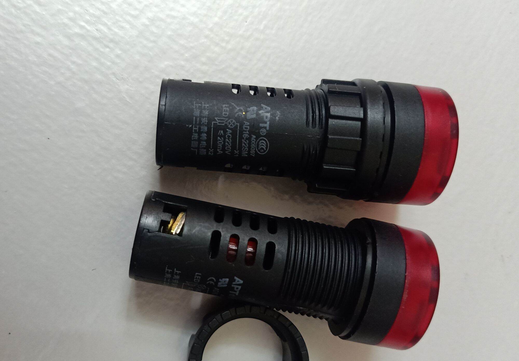 đèn báo có còi AD16-22SM điện áp 220V