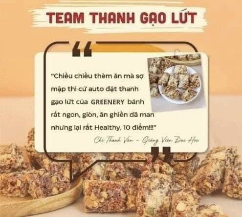 Thanh Gạo Lứt Rong Biển