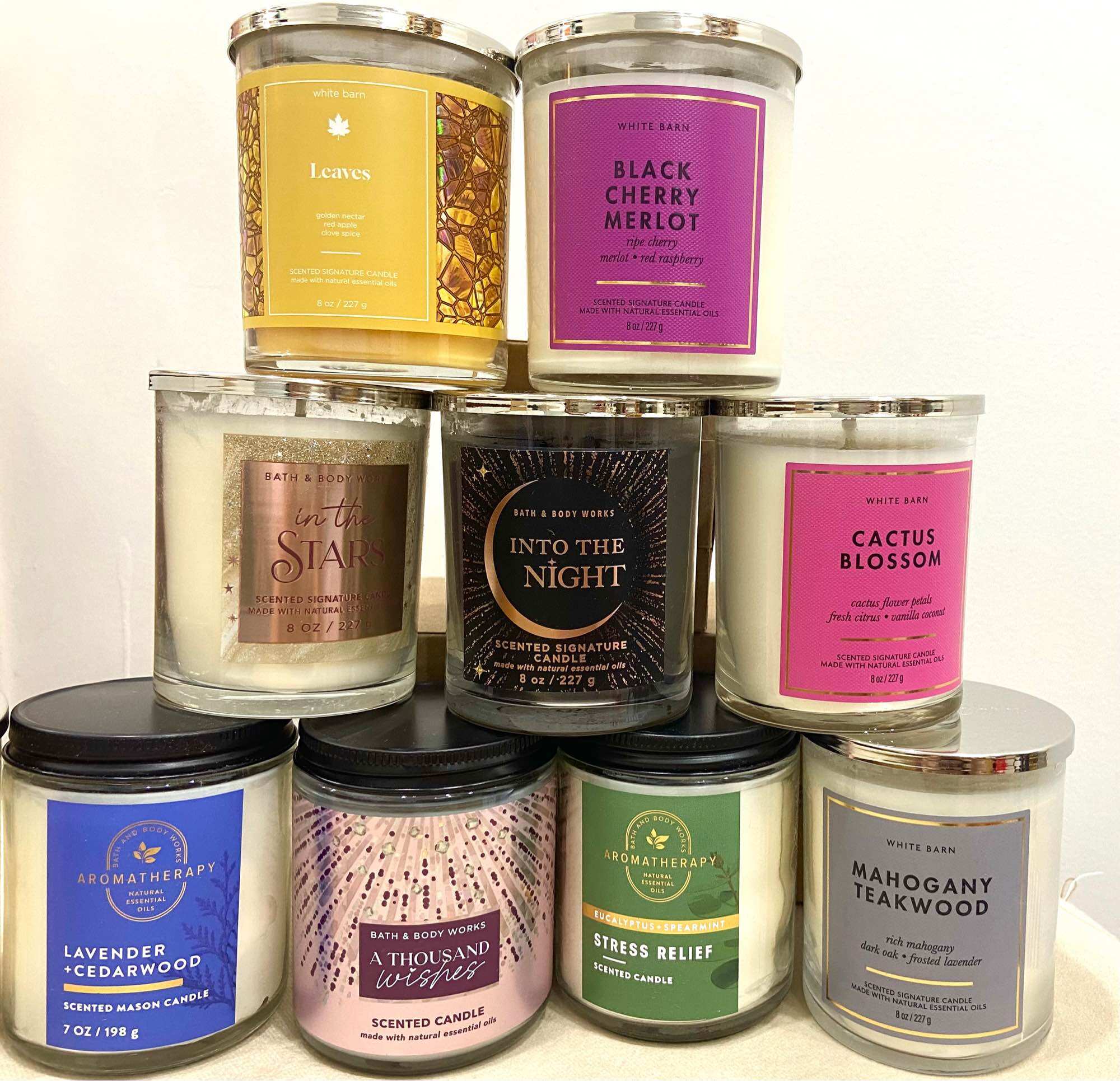 Nến thơm 1 bấc Bath & Body Work BBW single wick candles