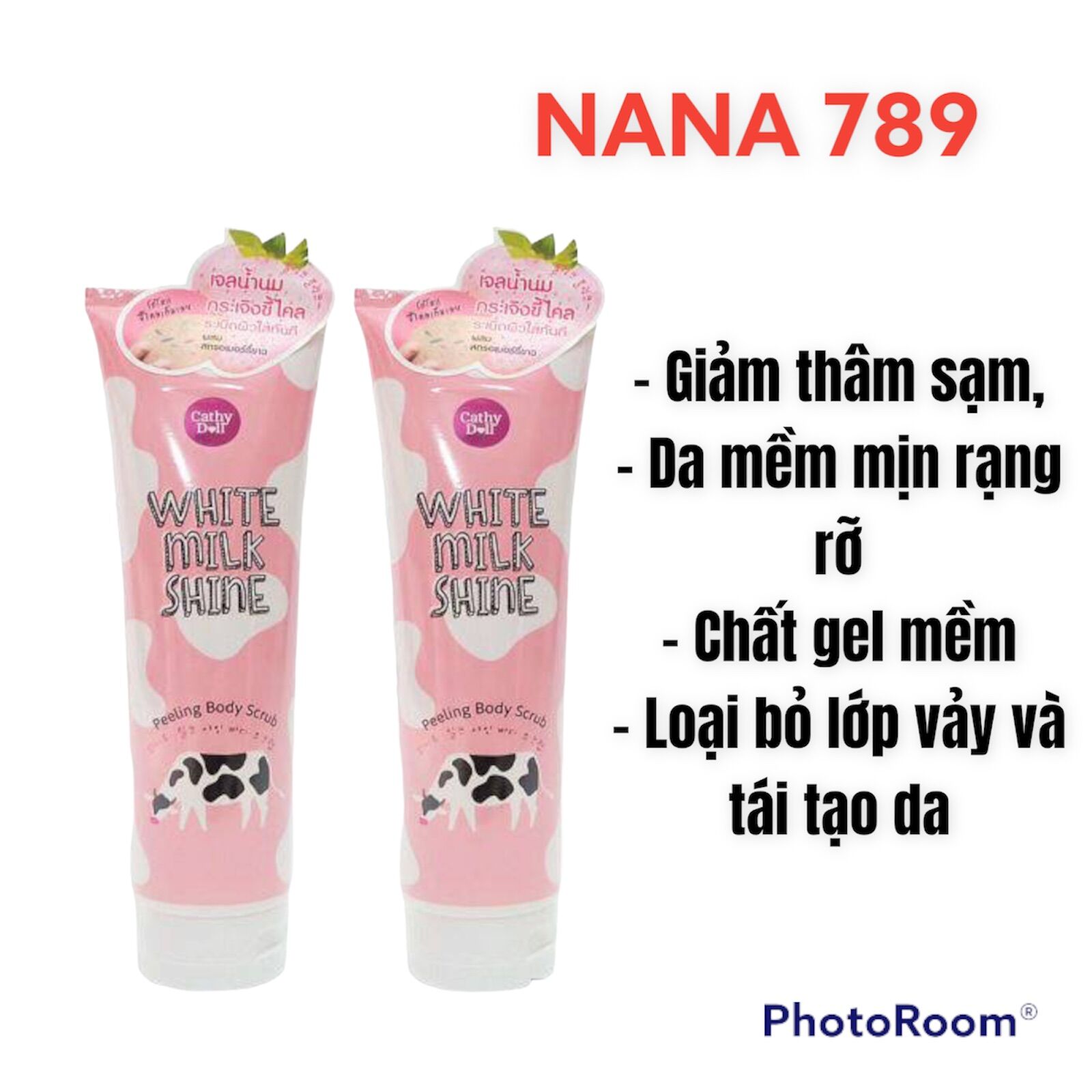 Tẩy tế bào chết Cathy thái