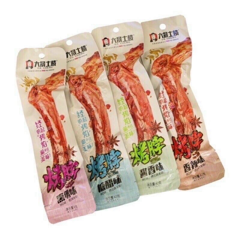 1 bịch cổ vịt cay Dacheng 20 chiếc kèm quà tặng