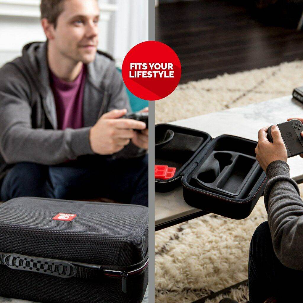 BAO ĐỰNG Nintendo Switch System Carrying Case – Protective Deluxe Travel System Case Ninetendo Switch
