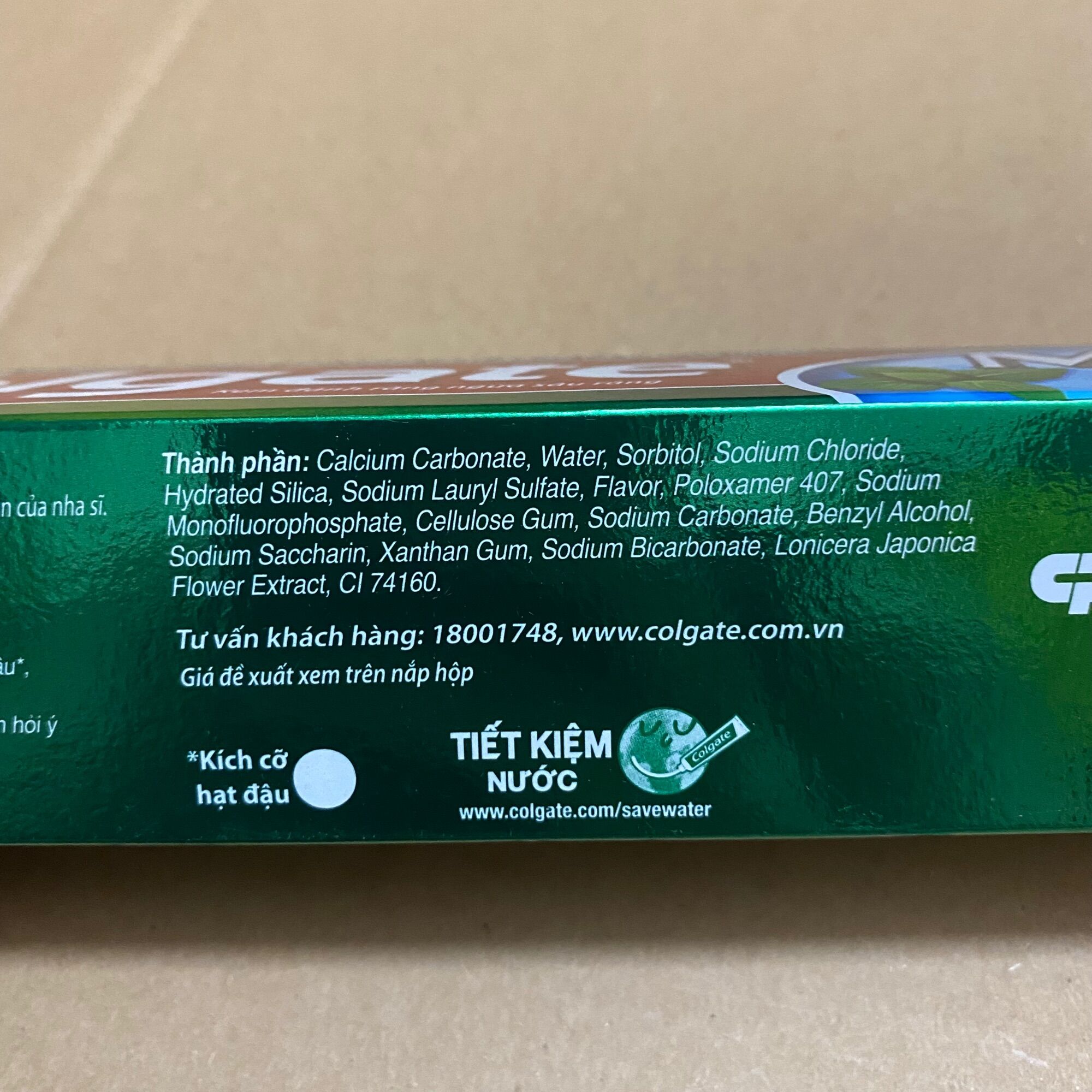 [250g][Muối Thảo Dược] Hộp Kem Đánh Răng Colgate
