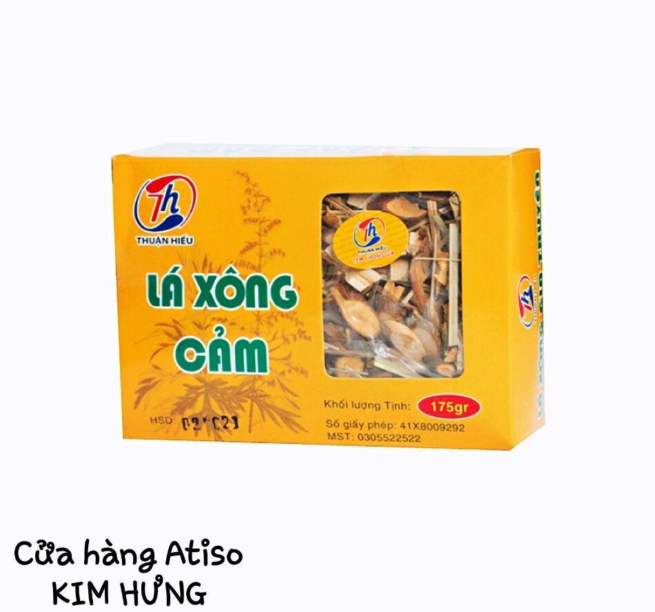 Lá xông cảm thuận hiếu hỗ trợ giải cảm.