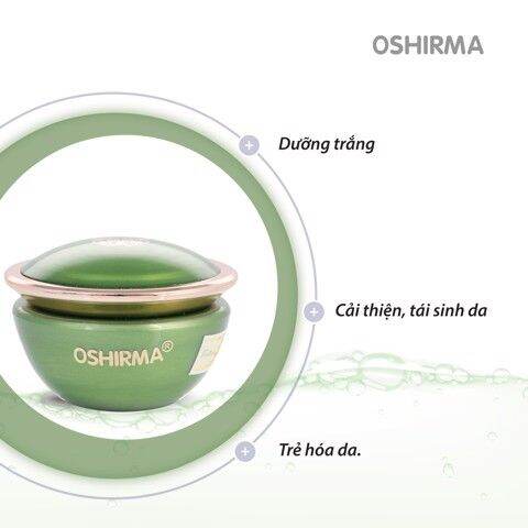 Kem Nén Nhân Sâm Oshirma Trắng Da 10gram