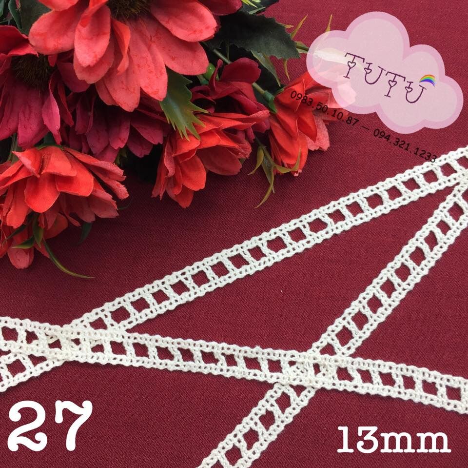 Ren viền cotton 3k/m ( set 5m)